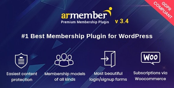 ARMember v3.4 – WordPress Membership Plugin