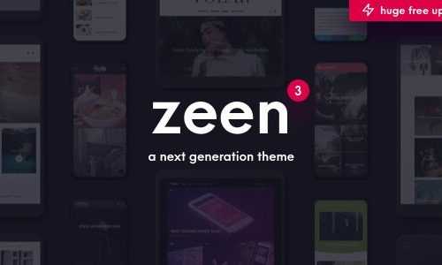 Download Zeen v3.5.0 – Next Generation Magazine WordPress