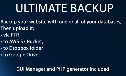 Download Ultimate Backup v1.2