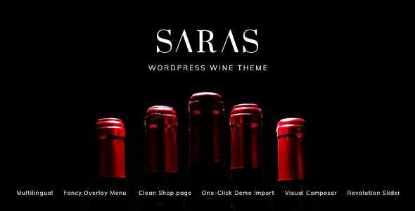 Saras v1.3 – Wine WordPress Theme