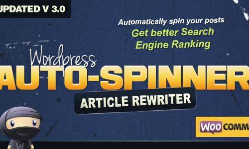 Download WordPress Auto Spinner 3.7.2 – Articles Rewriter