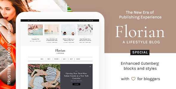 Florian v1.3.1 – Responsive Personal WordPress Blog Theme
