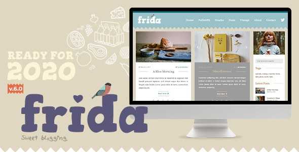 Frida v6.0.1 – A Sweet & Classic Blog Theme