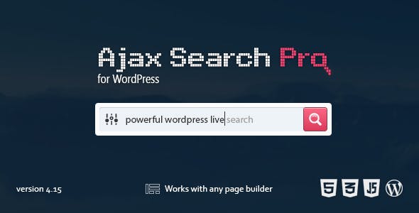 Ajax Search Pro for WordPress v4.17.1