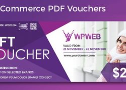 WooCommerce PDF Vouchers v3.9.3 – WordPress Plugin