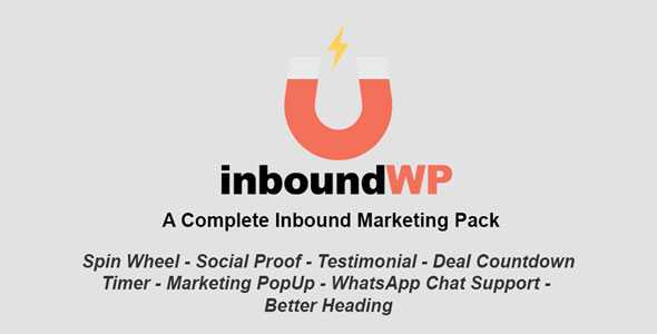 InboundWP Pro v1.0.1 – Marketing Plugin