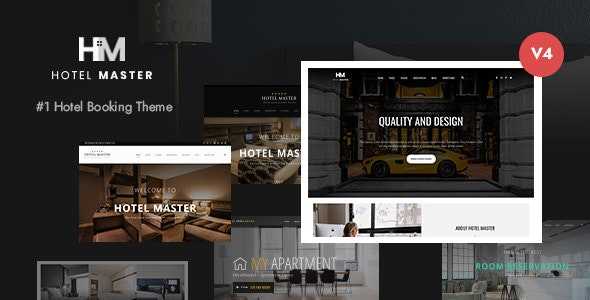 Hotel Master v4.0.3 – Hotel Booking WordPress Theme