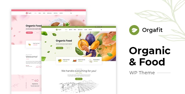 OrgaFit v1.0.3 – Organic and Health WordPress Theme