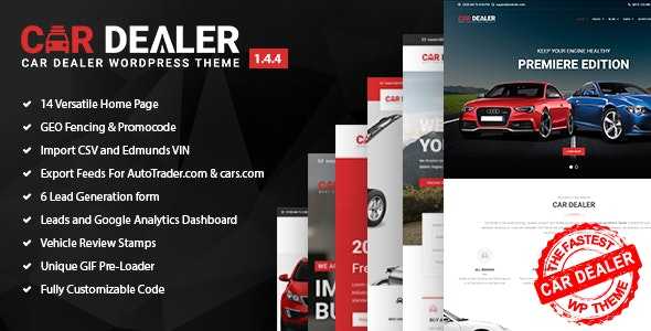 Car Dealer v1.4.4 – Automotive Responsive WordPress Theme