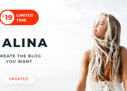 Malina v1.7.1 – Personal WordPress Blog Theme