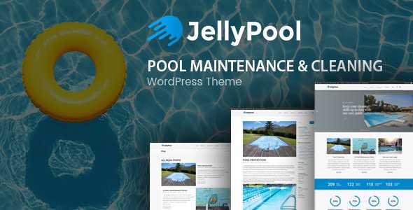 JellyPool v1.2.2 – Pool Maintenance & Cleaning Theme