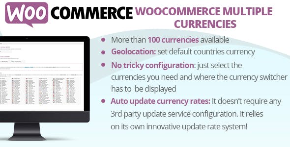 WooCommerce Multiple Currencies v4.0