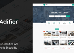 Adifier v3.8.3 – Classified Ads WordPress Theme