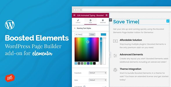 Boosted Elements v2.7 – Builder Add-on for Elementor
