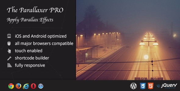 The Parallaxer WP v3.20 – Parallax Effects on Content