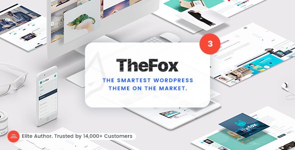 TheFox v3.9.8 – Responsive Multi-Purpose WordPress Theme