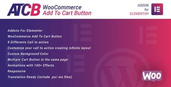 WooCommerce Add To Cart Button for Elementor v1.0