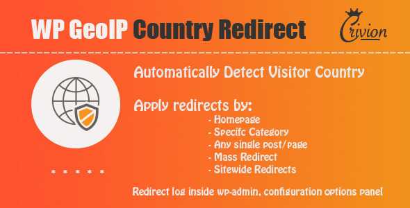 WP GeoIP Country Redirect v3.2