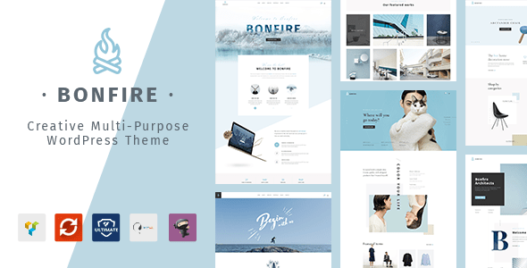 Bonfire v1.6.3 – Creative Multipurpose WordPress Theme