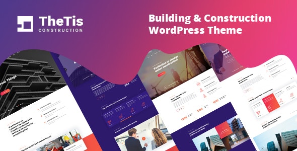 TheTis v1.0.1 – Construction & Architecture WordPress Theme