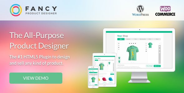 Fancy Product Designer v4.1.1 – WooCommerce plugin
