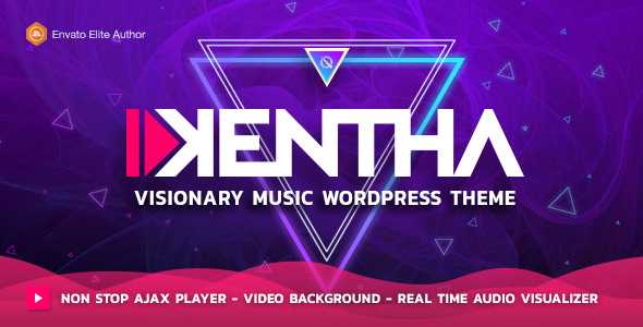 Kentha v2.0.1 – Visionary Music WordPress Theme
