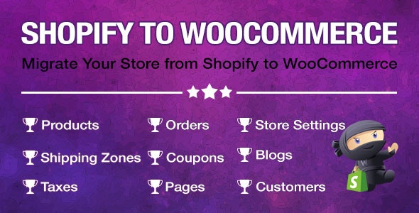 Import Shopify to WooCommerce v1.0.8 – Migrate Your Store from Shopify to WooCommerce