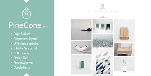 PineCone v4.5.1 – Creative Portfolio and Blog for Agency