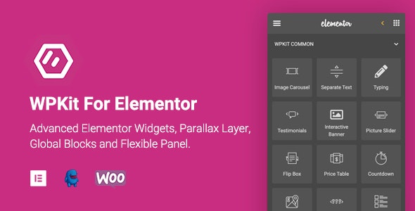 WPKit For Elementor v1.0 – Advanced Elementor Widgets Collection & Parallax Layer