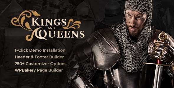 Kings & Queens v1.1.2 – Historical Reenactment Theme
