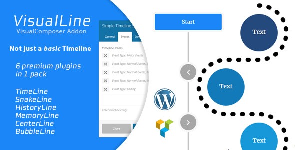 Visual Line v2.0.7 – WordPress Timeline Plugin
