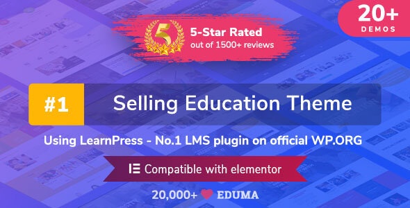 Eduma v4.2.5 – Education WordPress Theme