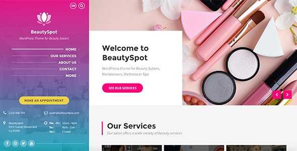 BeautySpot v3.3.2 – WordPress Theme for Beauty Salons