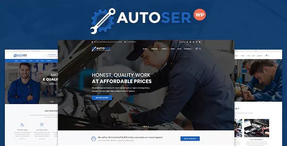 Autoser v1.0.7 – Car Repair and Auto Service Theme