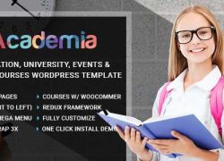 Academia v2.7 – Education Center WordPress Theme