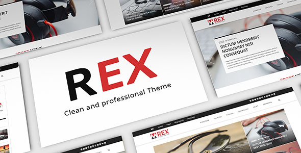 The REX v3.4 – WordPress Magazine and Blog Theme