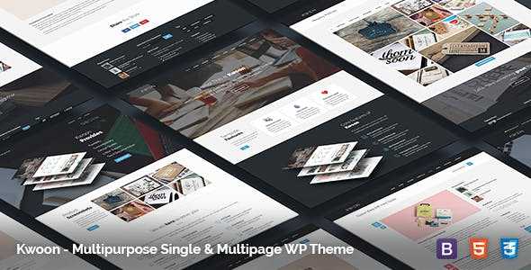 Kwoon v1.0.20 – Multipurpose WordPress Theme