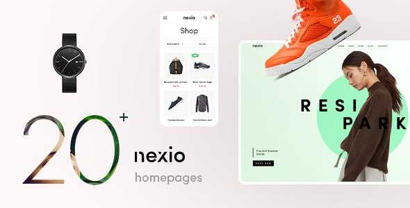 Nexio v1.1.3 – Fashion WooCommerce Theme + RTL