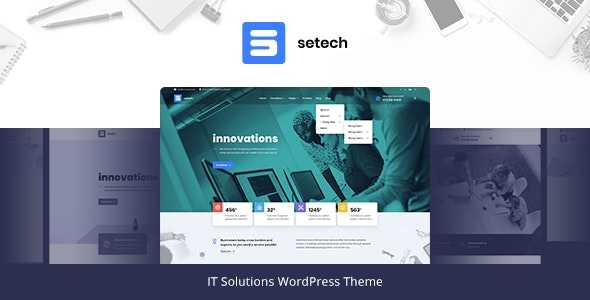 Setech v1.0.2 – IT Services and Solutions WordPress Theme