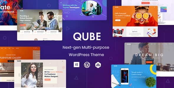 Qube v1.0.4 – Responsive Multi-Purpose Theme