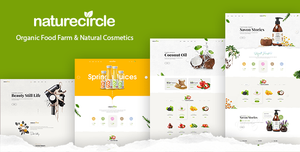 NatureCircle v1.0.5 – Organic Theme for WooCommerce