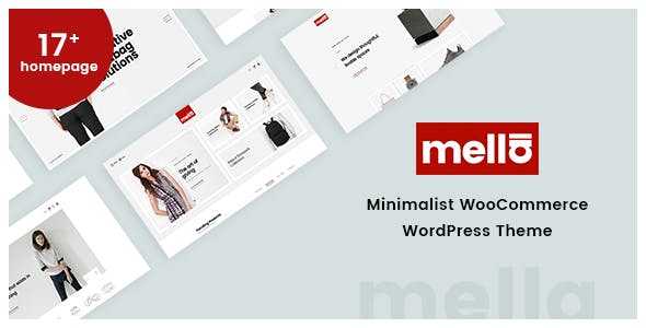 Mella v1.2.10 – Minimalist Ajax WooCommerce WordPress Theme