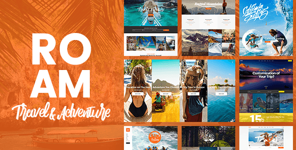 Roam v1.7 – Travel and Tourism WordPress Theme