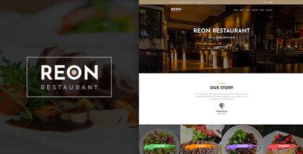 Reon v1.1.1 – Restaurant WordPress Theme