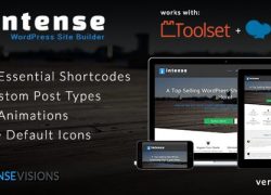 Intense v2.9.6 – Shortcodes and Site Builder for WordPress