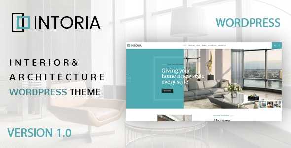 Intoria v1.0.1 – Interior Architecture WordPress Theme