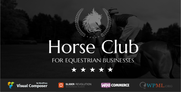 Horse Club v2.2 – Equestrian WordPress Theme