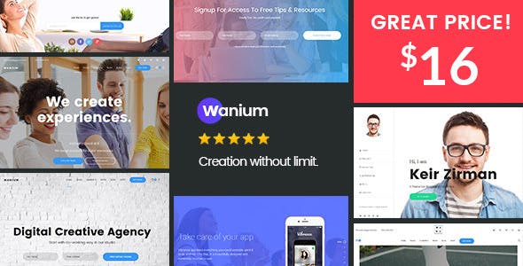 Wanium v1.6.5 – A Elegant Multi-Concept Theme
