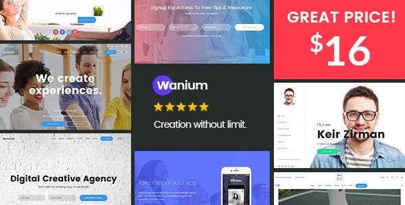 Wanium v1.6.6 – A Elegant Multi-Concept Theme