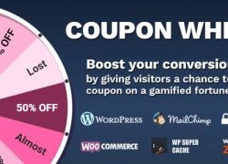 Coupon Wheel For WooCommerce and WordPress v2.8.0